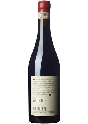 Grotte Alte 2016-frappato-nero d'avola