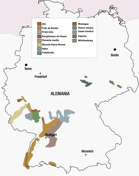 Alemania Mapa