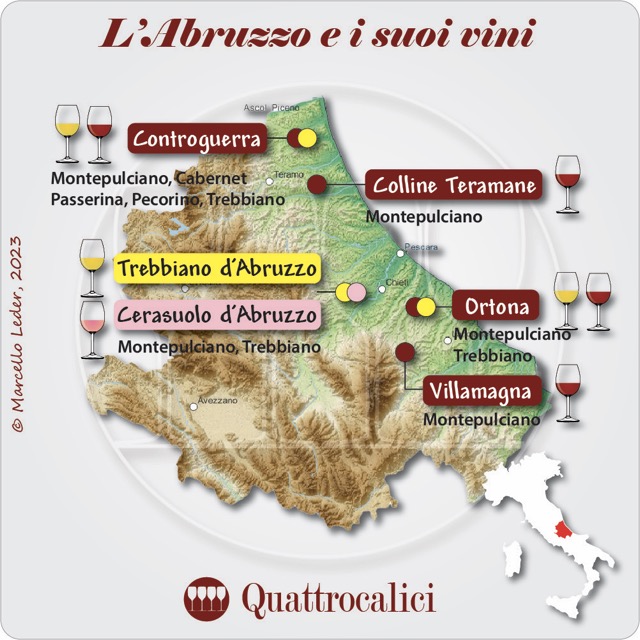 Abruzzo mapa